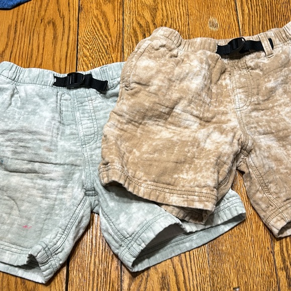 5/$25🦋 Wonder Nation brand brown tie dye style shorts. Size Large (10-12). - Picture 11 of 11
